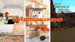 Bloxburg Halloween Tiktok Compilation | marapreppy | 🎃👻💀