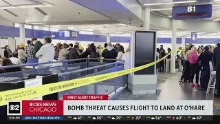 Passengers evacuated from United flight after bomb threat