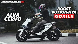 Motor Listrik ini Ada BOOST Button-nya! 🔥 Alva Cervo 2023