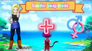 dragon ball characters in gender swap mode #dbs #dbz #video