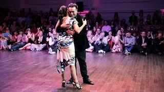 Tango: Virginia Gomez (Los Totis) y M. "Chicho" Frúmboli, 30/4/2017, Brussels TF, Mixed couples 3/5