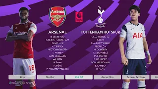 PES 2021 Arsenal Vs Tottenham [NLD][Emirates] | Realism Mods | Superstar AI