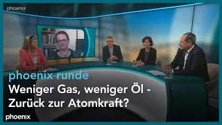 phoenix runde: Weniger Gas, weniger Öl - Zurück zur Atomkraft?