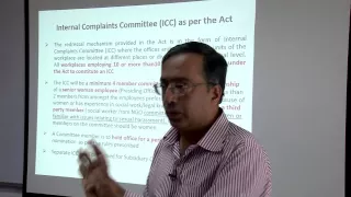 What is an Internal Complaints Committee? How is it formed?