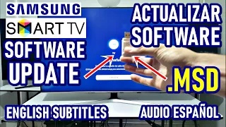 ACTUALIZAR SOFTWARE SMART TV SAMSUNG - SOFTWARE UPDATE SAMSUNG TVs (ACTUALIZADO)