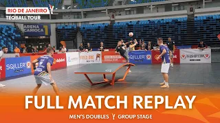 Teqball Tour - Rio de Janeiro | Men's Doubles,Group stages | M.Ferraz,R.Bento vs B.Marojevic,N.Mitro