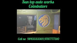 sun top auto works in coimbatore cell no 9843333369,9787777310