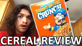 The BEST PEANUT BUTTER Cereal?! - Cereal Review | Cap'n Crunch Peanut Butter