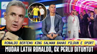 MUDAHNYA LATIH RONALDO❗️Gak Perlu Dituntut Ronaldo Sudah Tau Sendiri👏Ronaldo Temui King Salman😱