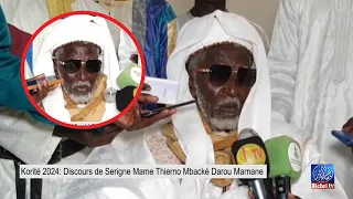 Serigne Mame Thierno Mbacké Darou Marnane a encore frappé discours Korité 2024