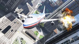 B747 Pilot Lost His Flying License Because Of This Landing | GTA5