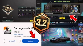 😍BGMI 3.2 UPDATE IS HERE - HOW TO UPDATE BGMI 3.2 - FREE RED SUPERCAR IN BGMI UPDATE 3.2