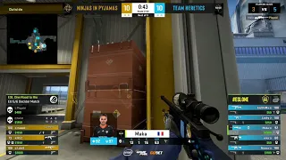 Maka AWP ACE vs NiP [ ESL One Road to Rio - Europe ]