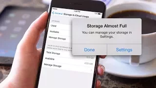 Solution for IOS Device storage full | 2017 | Problem Solved |