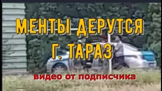 Менты дерутся г Тараз. Глас народа