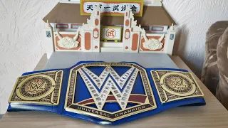 WWE Universal Championship Blue. Brand new Smackdown title belt official toy replica event exclusive