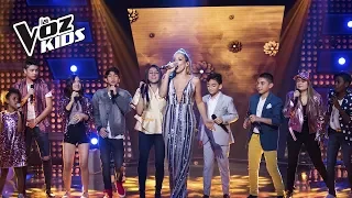 El Equipo Fanny canta No Te Pido Que Traigas Flores | La Voz Kids Colombia 2018