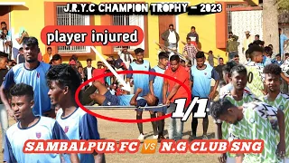 1st Quarter Final !! Sambalpur FC 🆚 N.G Club SNG !! Bandhbahal football tournament 2023 !!