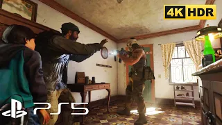 Kid Farah Kills The Russian Soldier - Call of Duty Modern Warfare (PS5) [4K HDR] REALISTIC Graphics