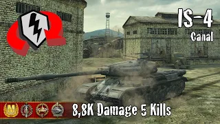 IS-4  |  8,8K Damage 5 Kills  |  WoT Blitz Replays