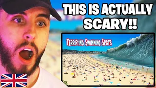 Brit Reacts to 10 Most Terrifying Swimming Spots In The United States