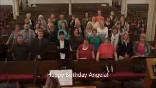 Happy Birthday ANGELA! (Heart Of Scotland Choir style)