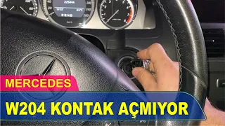 MERCEDES W204 (C180 C200) KONTAK AÇMAMA SORUNU