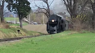 Queen of Steam N&W 611 at Strasburg on November 13