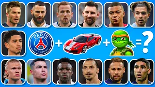 Devine la VOITURE DU FOOTBALLEUR | Quiz FOOTBALL ⚽️