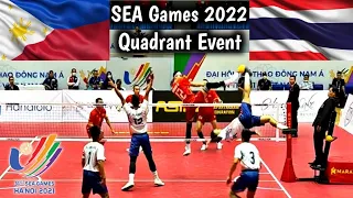 Philippines VS Thailand ! Mens Quadrant ! 31st SEA Games