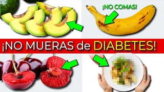 ¡Que NO TE MATE la DIABETES! 10 MEJORES FRUTAS para DIABÉTICOS (y las 5 con MÁS AZÚCAR)