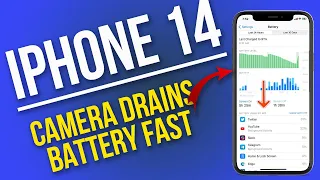 How To Fix an iPhone 14 Battery Draining Fast While Using the Camera
