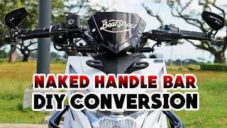 Honda Beat Street | Naked Handlebar Conversion