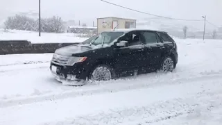 ford edge snow test