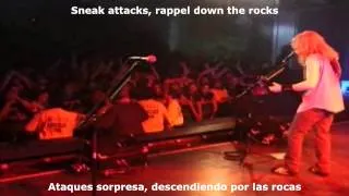 Megadeth - Holy Wars live Rude Awakening(Sub Español & English)