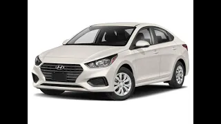2021 Hyundai Accent SE (Pearl White)