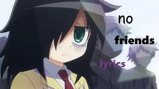 nightcore - no friends (copyright free)