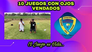 10 Juegos con los ojos vendados. 👀