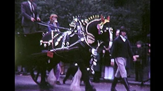 Harness horse parade Easter 1974