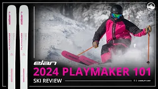 2024 Elan Playmaker 101 Ski Review with SkiEssentials.com