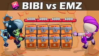 BIBI vs EMZ | 🧟‍♀️🆚🧟‍♀️ | 30 Test | Brawl Stars