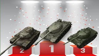 ТОП-5 лучших танков у WOT Blitz, официальная статистика Wargaming.