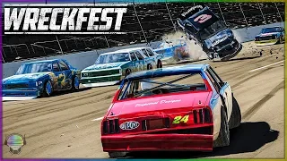 Classic Talladega Destruction | Wreckfest | NASCAR Legends