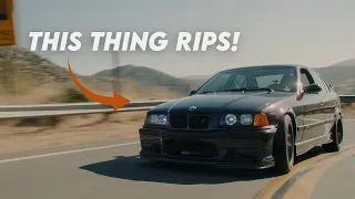 THE M3 THAT CHANGED MY MIND ABOUT BMW M CARS | * Supercharged E36 M3 Canyon Run + Build Overview *