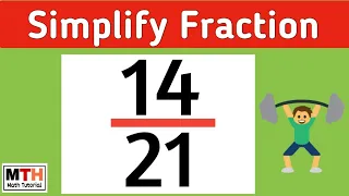 Learn to simplify 14/21 | 14/21 Simplified