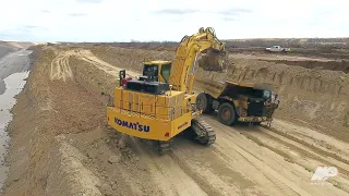 San Miguel Mine Equipment Operator Likes New Features of Komatsu PC2000-11 Excavator from WPI