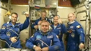US-Russia partnership 'out of this world' as new ISS crew arrives
