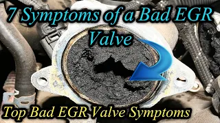 7 Symptoms of a Bad EGR Valve