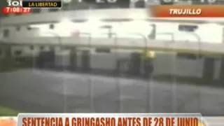 Sentencia a "Gringasho" antes del 28 de junio