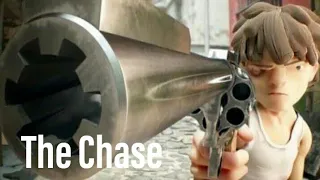 **The Chase** | Shiny Briefcase | Broken Glasses Covered with Blood | Animated Short Film |